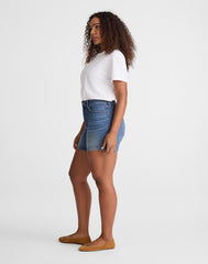 The Curvy Perfect Vintage Mid-Length Short IRMO WASH