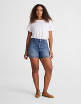 The Curvy Perfect Vintage Mid-Length Short IRMO WASH