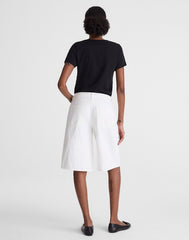The V-Waist Bermuda Short TILE WHITE
