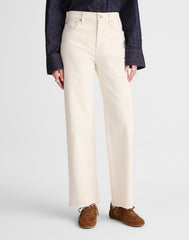 The Perfect Vintage Wide-Leg Crop Jean in Vintage Canvas VINTAGE CANVAS