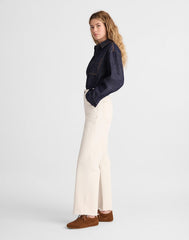 The Perfect Vintage Wide-Leg Crop Jean in Vintage Canvas VINTAGE CANVAS