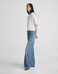 The Ultimate Wide-Leg Jean in Airy Denim PICKETT WASH