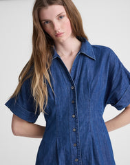 The Perry Denim Shirtdress CLEAN BIRKDALE
