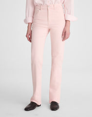 The Longline Straight Jean PALE PINK