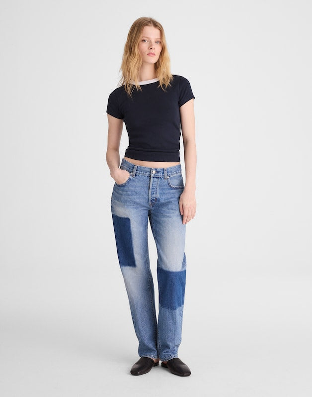 The Dean Easy Straight Jean WORN WASH