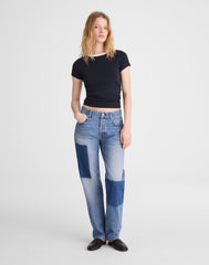 The Dean Easy Straight Jean WORN WASH