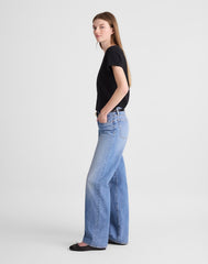 The Short Low-Rise Loose Jean in Midvale Wash MIDVALE WASH