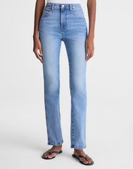 The Pencil Jean in Super Stretch Denim COASTAL BLUE WASH