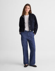 The Zoe Relaxed Straight Denim Pant LIGHT RINSE