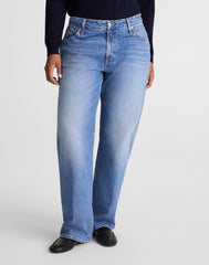 The Curvy Low-Rise Loose Jean in Midvale Wash MIDVALE WASH