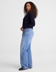 The Curvy Low-Rise Loose Jean in Midvale Wash MIDVALE WASH