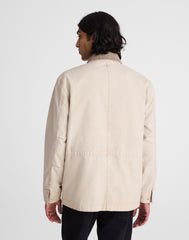 Field Jacket in Cotton Canvas SUNFADED SAGE
