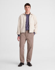 Denim Zip-Front Trucker Jacket HOLBROOK WASH