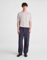 Pull-On Pant in Linen INK
