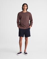 Fatigue Shorts in Overdyed Indigo ROBERSON WASH