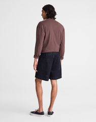 Fatigue Shorts in Overdyed Indigo ROBERSON WASH