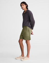 Fatigue Shorts in Herringbone Twill FATIGUE
