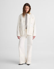 Madewell x Benjamin Talley Smith The Fairview Barn Jacket in Chalk Wash CHALK WASH