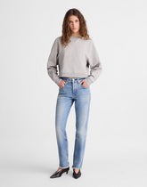Madewell x Benjamin Talley Smith The Putney Mid-Rise Straight Jean in Whitney Wash WHITNEY WASH