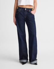 Madewell x Benjamin Talley Smith The Coolidge Low-Rise Wide-Leg Jean in Wells Wash WELLS WASH