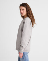 Madewell x Benjamin Talley Smith The Belleview Oversized Sweatshirt HTHR GREY