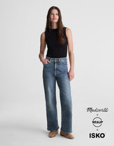 Tall Circular Wide-Leg Jean SOFT INDIGO WASH