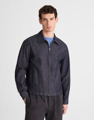 Zip-Front Jacket in Denim INDIGO