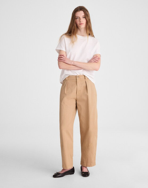 The Tall Barrel-Leg Chino Pant FAWN