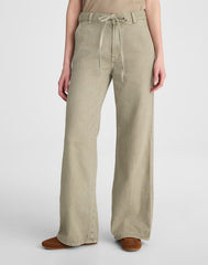 The Ultimate Wide-Leg Pant in Airy Denim SAGEBRUSH