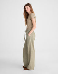 The Ultimate Wide-Leg Pant in Airy Denim SAGEBRUSH