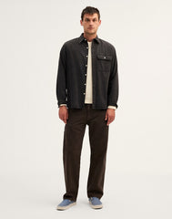 Single-Pocket Shirt in SoftFade Denim DRAUGHTON WASH