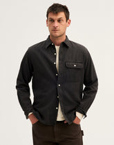 Single-Pocket Shirt in SoftFade Denim DRAUGHTON WASH