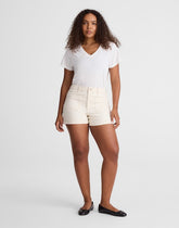 The Curvy Emmy Denim Short VINTAGE CANVAS