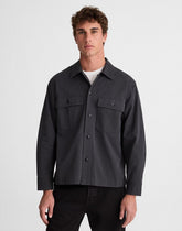 Overshirt in Uniform Twill PEPPER