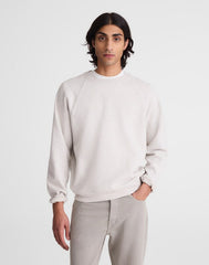 Crewneck Sweatshirt in Loopback Terry HEATHER GREY