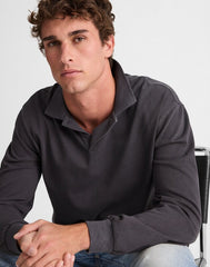 Compact-Knit Polo COAL