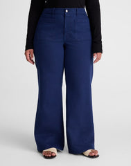 The Plus Emmy Wide-Leg Pant CLASSIC INDIGO