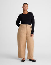 The Plus Barrel-Leg Chino Pant FAWN