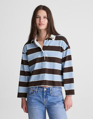 Rugby Polo Shirt TRANQUIL BLUE