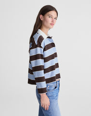 Rugby Polo Shirt TRANQUIL BLUE