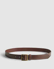 Modern Garrison Leather Belt CHERRY WOOD