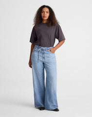The Curvy Ultimate Wide-Leg Jean in Airy Denim RAEBROOK WASH