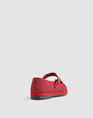 Flabelus Vivian Mary Janes RED