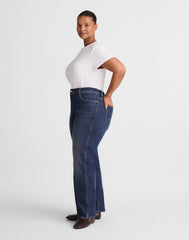 The Plus Longline Straight Jean MIDNIGHT WATERS WASH
