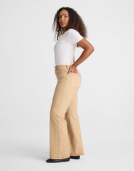 The Curvy Emmy Wide-Leg Pant FAWN