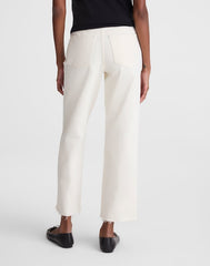 The Maternity Perfect Vintage Wide-Leg Crop Jean in Vintage Canvas VINTAGE CANVAS