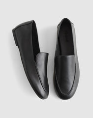 The Dolli Loafer in Glove Leather TRUE BLACK