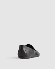The Dolli Loafer in Glove Leather TRUE BLACK