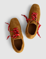 The Greta Ballet Sneaker in Suede SAND DUNE