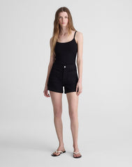 The Emmy Denim Short BLACK RINSE WASH